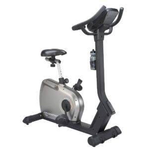 Sportop B900 Indoor Cycling Stationary Exercise Bike Home Fitness Gym Equipment w/ 12 Pre Programmed Workouts, LCD Monitor Screen, and Adjustable Seat