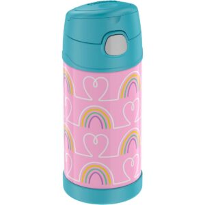 Thermos 12oz FUNtainer Water Bottle - Hearts/Stars