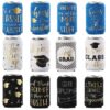 Juvale 12 Pack 2021 Graduation Can Cooler Sleeves, 12 oz Insulated Beer & Soda Koozies Holder, Grad Party Favors & Gifts