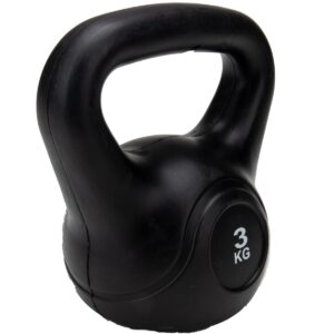 Mind Reader Kettlebell, 3 KG, Black