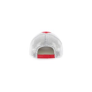 NCAA Georgia Bulldogs Men's White Structured with Mesh Snapback Hat