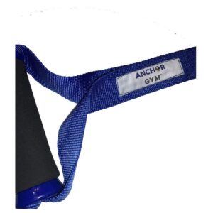 Core Energy Fitness Systems Anchor Gym Full Body Weight Resistance Training Adjustable Equipment Strap with Foam Grips for Home and Gym Workouts, Blue