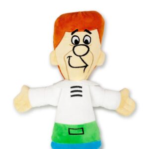 Crowded Coop, LLC The Jetsons George Jetson 12" Plush Dog Toy