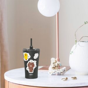 Line Friends 20oz Stainless Steel Alfalfa Tumbler with Stickers - Zak Designs