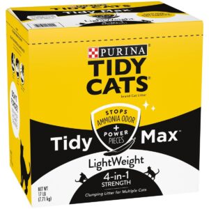Tidy Cats Max 4-in-1 Strength Lightweight - 17lb