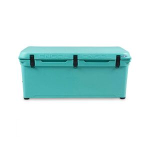 Engel 123 High Performance 108-Quart Portable Durable Rotomolded Airtight 130 Can Hard Cooler and Ice Box for Camping & Sports Events, Seafoam Green