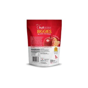 Fruitables Biggies Crispy Bacon & Apple Crunchy Dog Treats - 16oz