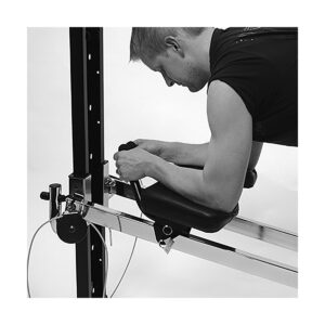 Total Gym TGACB2 Attachable Ab Crunch Accessory and Instructional Fitness DVD for Home Gym Workout Machines