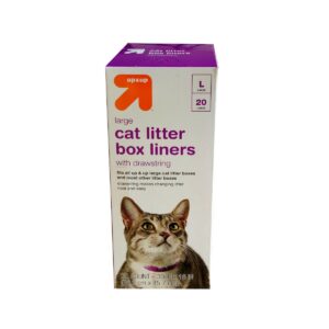 Cat Litter Box Drawstring Liners - Large - up & up™