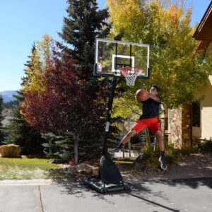 Spalding NBA 50" Polycarbonate Portable Basketball Hoop