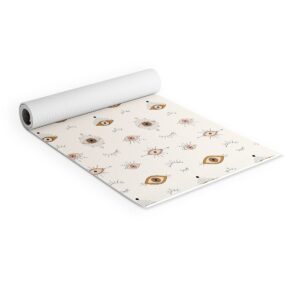 The Optimist Evil Eye Magic Pattern (6mm) 24" x 70" Yoga Mat - Society6