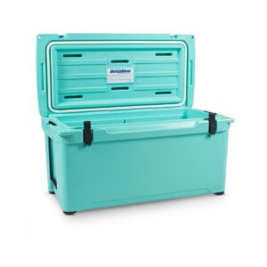 Engel Coolers 74 Quart 75 Can High Performance Roto Molded Ice Cooler, SeaFoam