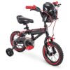 Huffy 72188 Star Wars Darth Vader 12 Inch Toddler Boys Bike with Training Wheels, Black