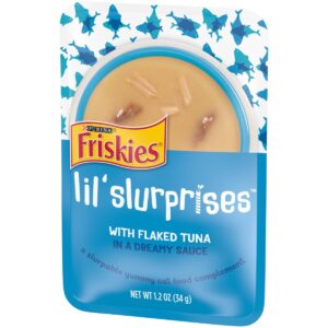 Friskies Lil' Slurprises Compliments Flaked Tuna Wet Cat Food - 1.2oz