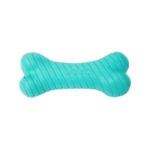 Playology Peanut Butter Scent Bone Dog Toy - Blue - M
