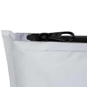 Elkton Outdoors ELK-FCB-40 40-Inch Insulated Large Portable Fish Cooler Kill Bag with 4 Handles, Removable Shoulder Strap, White