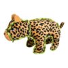 Outward Hound Xtreme Seamz Leopard Dog Toy - Tan - M
