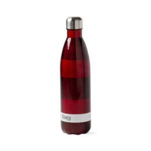 TAG Buffalo Check 25Oz Stainless Steel Bottle