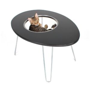 Hauspanther NestEgg Cat Lounge - Black