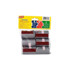 Glad Unscented Dog Waste Bags Refill Rolls - 90ct