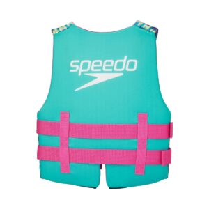 Speedo Youth Girls' Life Jacket Vest - Tie Dye