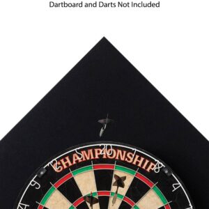 Viper 41-0610 EVA V-Foam Steel Tip Dart Wall Protector Backing Surround Backboard, Black
