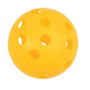 Juvale 12 Pack 2.7" Practice Baseballs, Pickleballs Hollow Airflow Baseballs for T-Ball, Softball Training