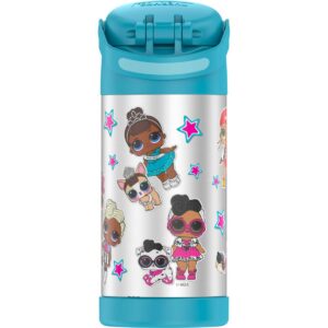 Thermos L.O.L. Surprise! Remix 12oz FUNtainer Water Bottle with Bail Handle - Blue
