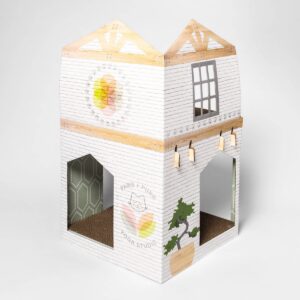 Yoga Studio House Cat Scratcher - Boots & Barkley™