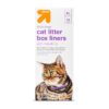 Cat Litter Box Drawstring Liners - XL - 1.18mil - up & up™