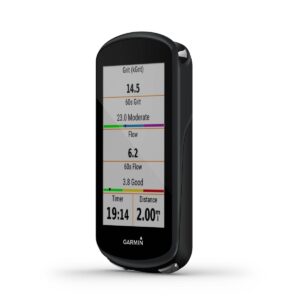 Garmin Edge 1030 Plus Advanced GPS Bike Computer Bundle - Black