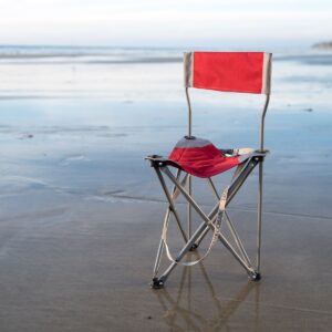TravelChair Ultimate Slacker 2.0 Portable Outdoor Folding Stool Seat, Black