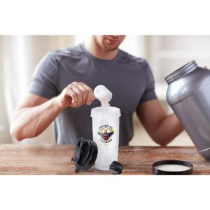 Just Funky My Hero Academia All Might Training Gym Shaker Bottle | Includes Mixing Ball