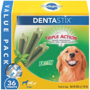 Pedigree Dentastix Fresh Large Dental Chicken Dental Dog Treats - 36ct