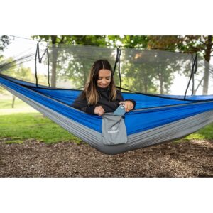Stansport Packable Nylon Hammock with Mosquito Netting