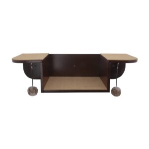 Hauspanther Nest Perch Cat Scratcher - Espresso