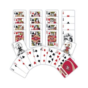 NFL San Francisco 49ers Playing Card Game 2pk