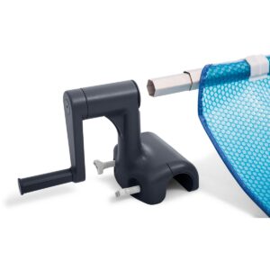 Intex Heavy Duty Aluminum Solar Above Ground Pool Cover Reel, Cover Not Included