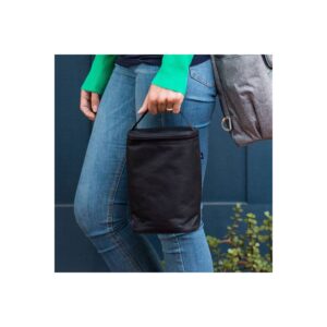 JL Childress Two Cool Double Bottle Bag with Ice Pack - Black 24qt