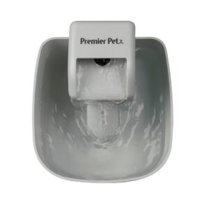 Premier Pet Automatic Pet Fountain for Dogs and Cats - 50oz