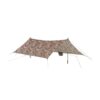 Slumberjack Satellite Tarp Outdoor Lightweight Camping Shelter with Waterproof Taped Seams and Multiple Pitch Options, Kryptek Highlander Camouflage