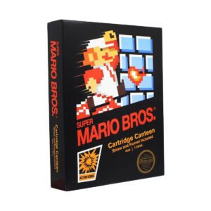 Just Funky Super Mario Bros NES Cartridge Flask | Licensed Nintendo Merchandise 5oz