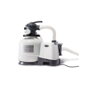 Intex 2800 GPH Above Ground Pool Sand Filter Pump with Automatic Timer (2 Pack)