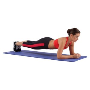 Pure Fitness Deluxe Yoga Mat - Iris Blue (12mm)