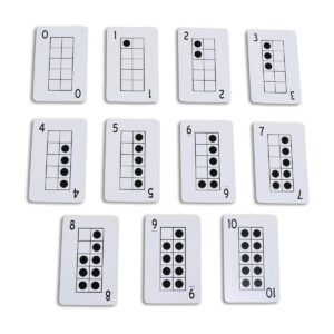 Learning Advantage Ten Frame Playing Cards - 46 Cards