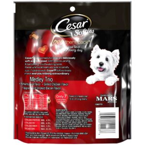 Cesar Softies Medley Trio Chewy Dog Treats - 16oz - 180ct