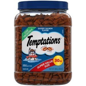 Temptations Classic Savory Salmon Flavored Cat Treats - 30oz