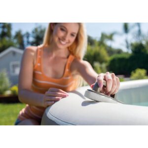 Intex PureSpa Hot Tub Maintenance Accessory Kit with Brush, Skimmer & Scrubber