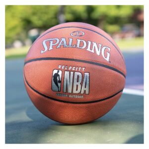 Spalding 29.5" Velocity Basketball - Brown
