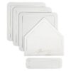 Franklin Sports Throw Down Baseball Bases - 5pc Set